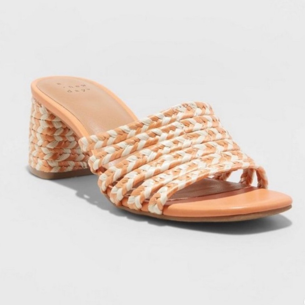 NWT Universal Thread Rachel Mule - Orange